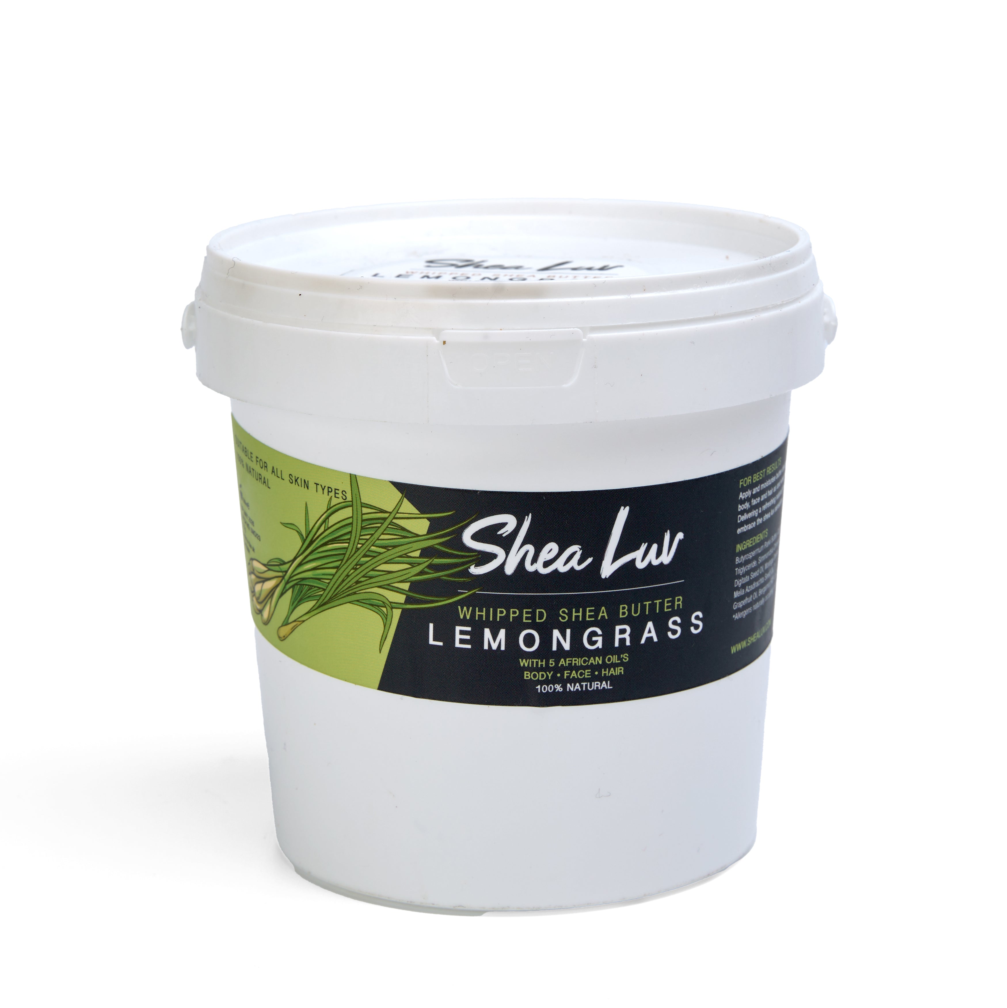 Shea Luv Whipped Shea Butter Lemon Grass